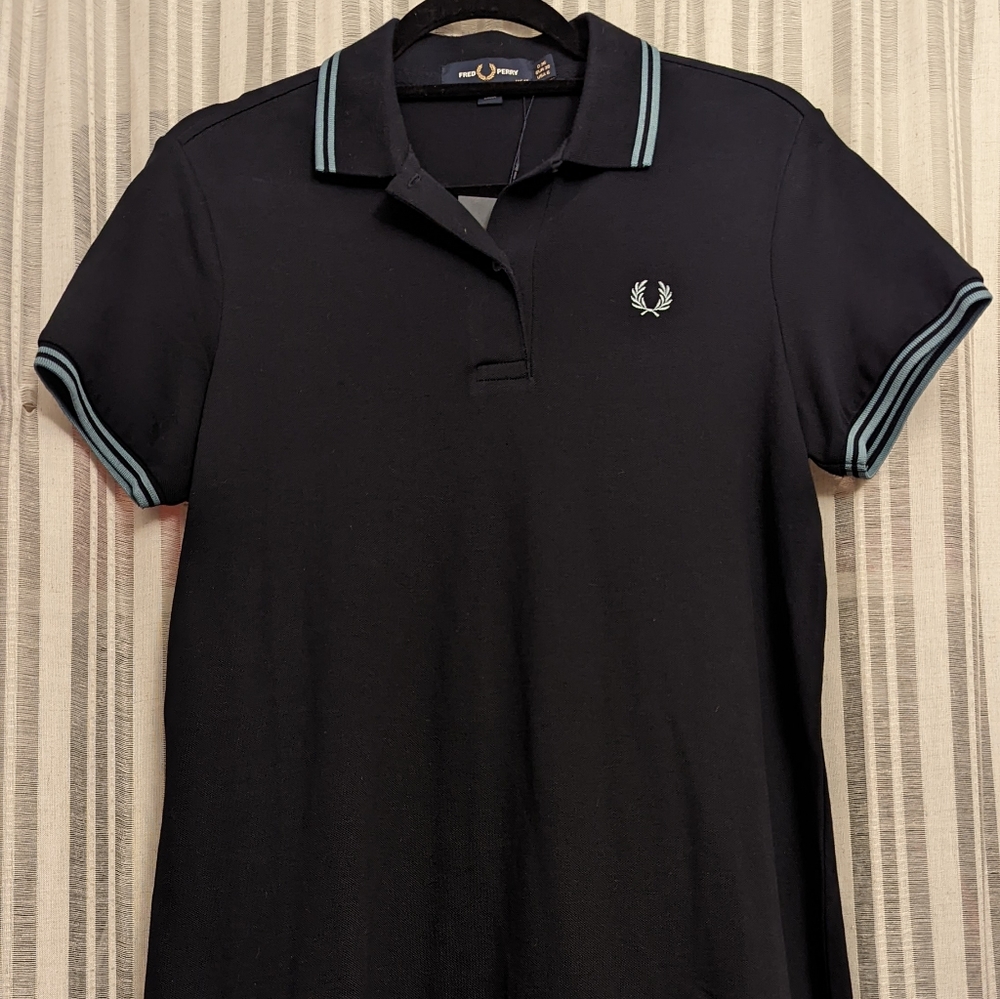 Twin Tipped Fred Perry Shirt Dress